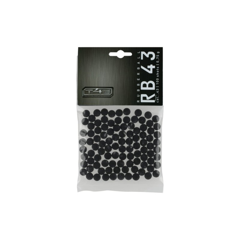 Munitions Airsoft .43 Practice RUB 0.75g T4E | 100rds