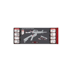 Smart Mat AR-15 Real Avid | Tapis Nettoyage Airsoft