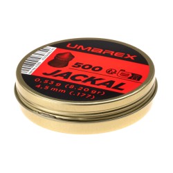 Pastilles Airsoft 4.5mm 0.53g Jackal Pointed 500rds