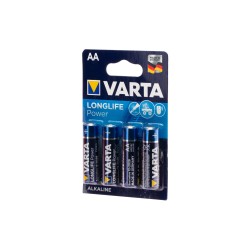 Piles AA Longlife Power Varta 4 pièces | Batterie alcaline