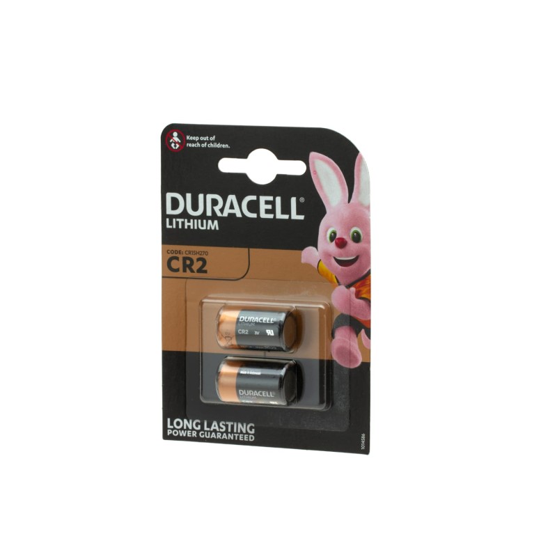 Piles CR2 Duracell 2pc | Batterie fiable et durable