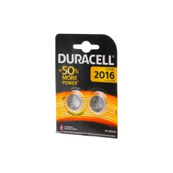 Piles CR2016 Duracell 2pcs | Batterie Lithium 3V