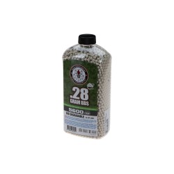 Billes Airsoft Bio 0.28g G&G Precision BBs 5600rds