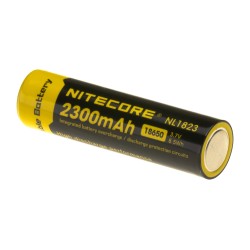 Batterie 18650 3.7V 2300mAh Nitecore NL1823 rechargeable