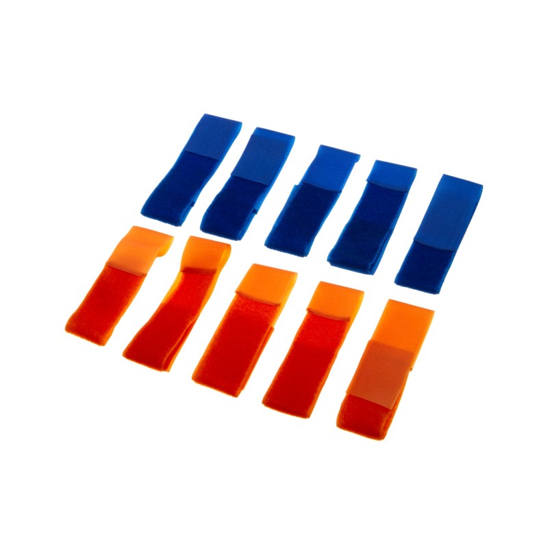 Patches Airsoft Team Patch Set Blue Orange 10 pcs