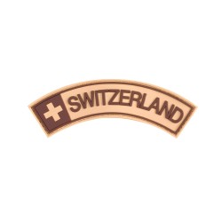 Patch Airsoft Switzerland Desert | Armamat | Insigne Tactique