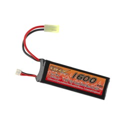Batterie LiPo 7.4V 1600mAh Airsoft - Mini Tamiya