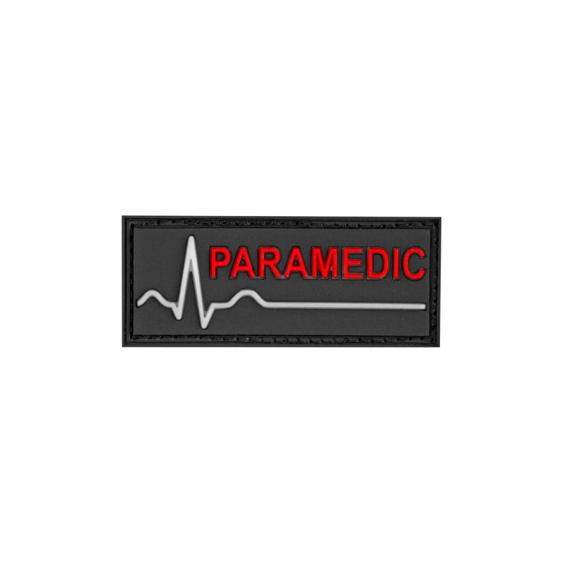 Patch Paramedic Rubber JTG - Accessoire airsoft