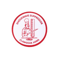 CGA Patch Shockwave Suppressor Airsoft | Accessoire