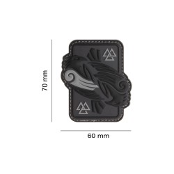Patch Caoutchouc Odin's Raven JTG | Accessoire Tactique