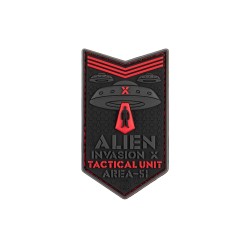 Patch Alien Invasion X-Files JTG airsoft