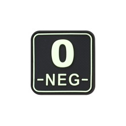 Patch Groupe Sanguin 0 Négatif JTG | Accessoire Tactique