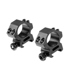 Bagues montage 25.4mm rail Picatinny airsoft Pirate Arms