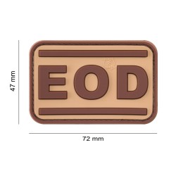 EOD Rubber Patch JTG | Patch Tactique Militaire
