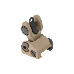 Viseur arrière rabattable Metal Picatinny airsoft