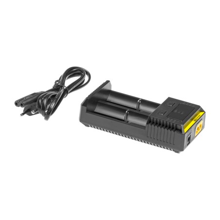Chargeur Nitecore i2 - Batterie intelligente dual-slot