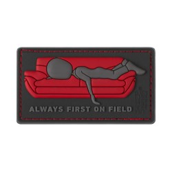 Patch Airsoft Rubber JTG Always First on Couch