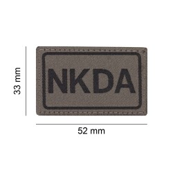 Patch NKDA Clawgear velcro tissé haute résolution airsoft