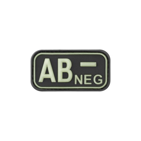 Patch Bloodtype AB Neg JTG | Patch Tactique Caoutchouc
