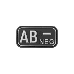 Patch Bloodtype AB Neg JTG | Patch Tactique Caoutchouc