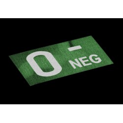 Patch IR 0 Neg Clawgear | Infrarouge airsoft tactique