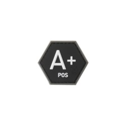 Patch Hexagonal Groupe Sanguin A+ JTG Airsoft