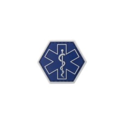 Patch Hexagon Paramedic JTG caoutchouc airsoft
