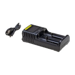 Chargeur UM2 Nitecore | Recharge rapide Micro-USB