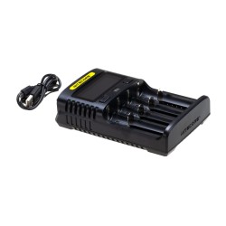 Chargeur UM4 Nitecore | Charge rapide USB 18650