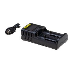 Chargeur Nitecore UMS2 | Batterie rechargeable USB