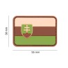 Patch Drapeau Slovaquie JTG Airsoft | Caoutchouc