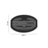 Patch Combat Action JTG - Accessoire Airsoft Caoutchouc