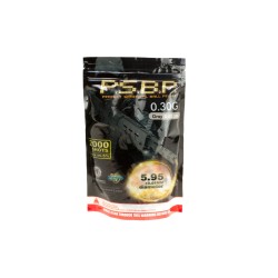Billes airsoft 0.30g G&G 2000rds 6mm | Munitions précision