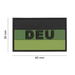 Patch Drapeau Allemand Caoutchouc JTG | Accessoire