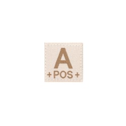 Patch Groupe Sanguin A+ Clawgear | Airsoft Velcro