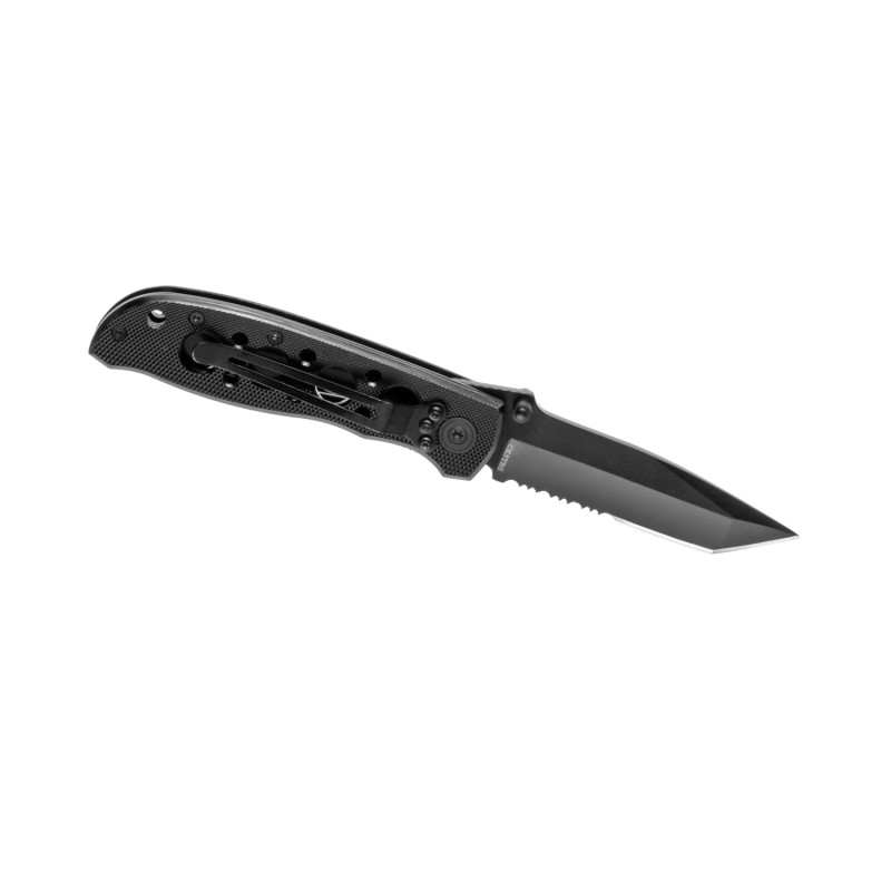 Couteau pliant Tanto Smith & Wesson CK5TBS | Lame dentelée