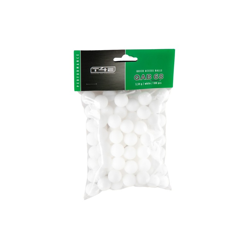 Munitions airsoft T4E Performance QAB 68 billes 3.59g