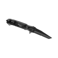 Couteau Walther Black Tac Tanto | Lame 100mm tactical