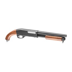 M870 Shotgun Airsoft Short Wooden | Réplique S&T