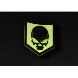 Patch SOF Skull Rubber JTG | Écusson Tactique