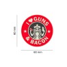 Patch Rubber Guns and Bacon JTG | Accessoire Tactique