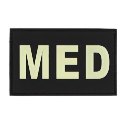Patch Rubber MED JTG airsoft - Tactique 8,7x6 cm