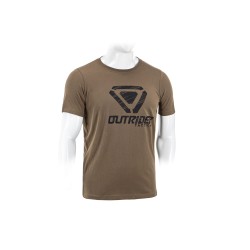 T-shirt Outrider Scratched Logo Tee | Coton col rond