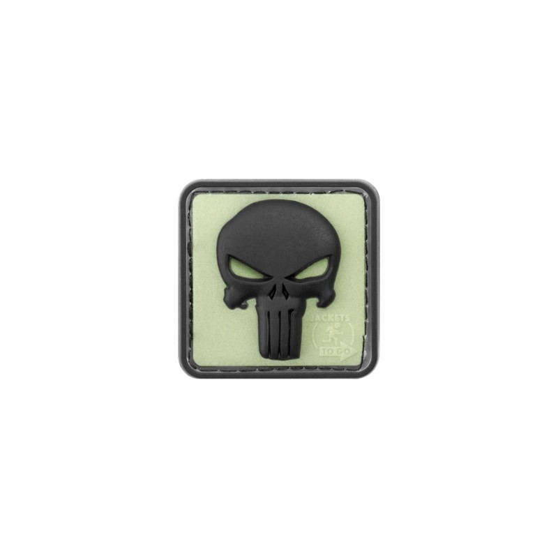 Patch Punisher caoutchouc JTG airsoft - Accessoire