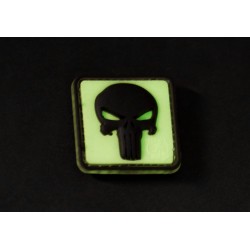 Patch Punisher caoutchouc JTG airsoft - Accessoire