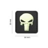 Patch Punisher caoutchouc JTG airsoft - Accessoire