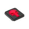 Patch Punisher caoutchouc JTG airsoft - Accessoire