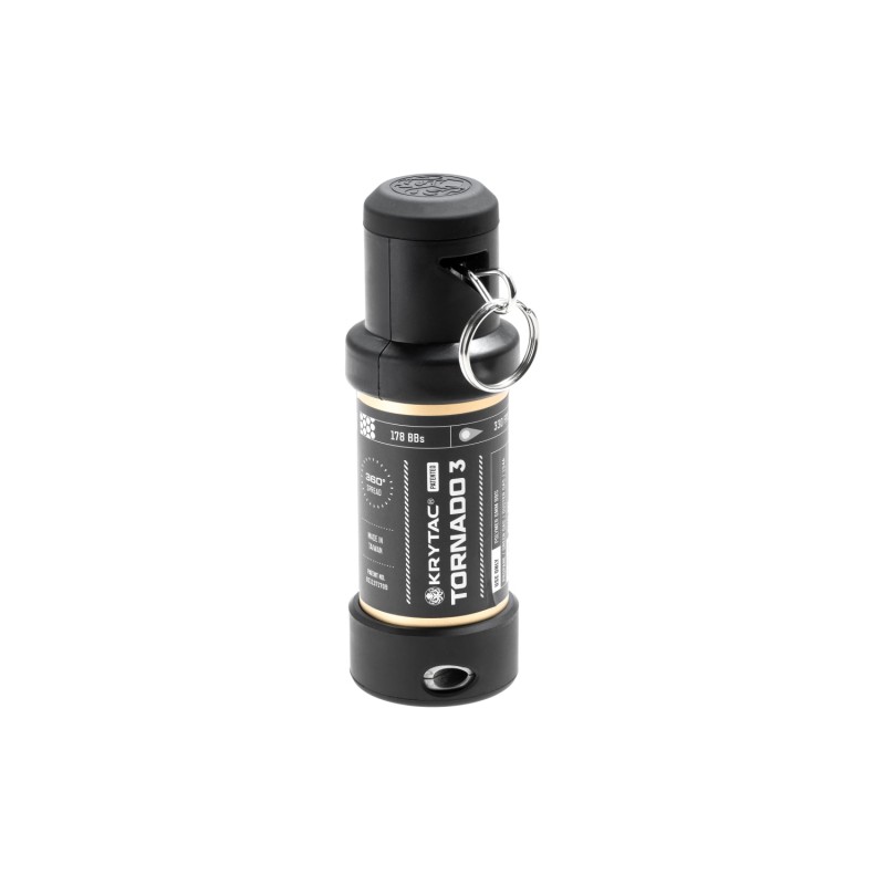 Grenade Airsoft Tornado 3 Timer Krytac | Minuteur Réglable