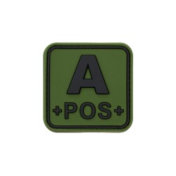 Patch Groupe Sanguin A+ JTG Airsoft | Caoutchouc